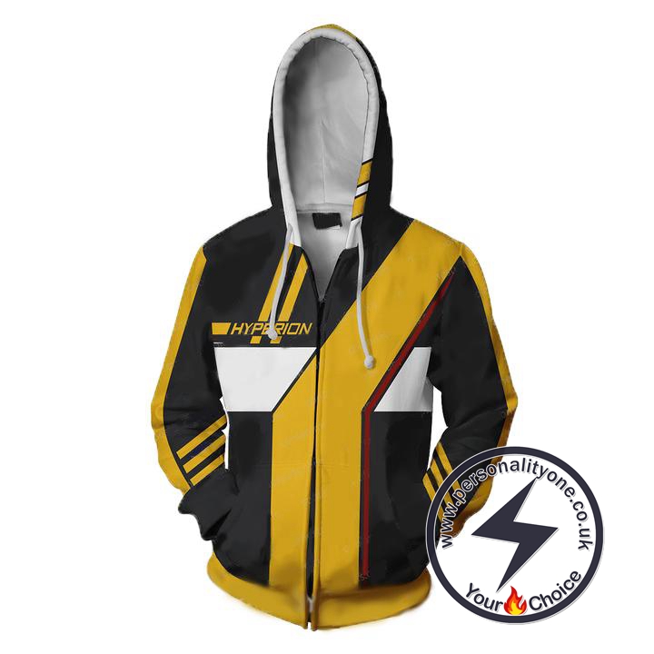 Borderlands Hoodies - Borderlands Hyperion Zip Up Hoodie Jacket